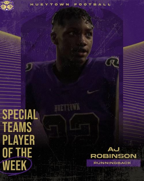 Week #0 - Special Teams Player of the Week