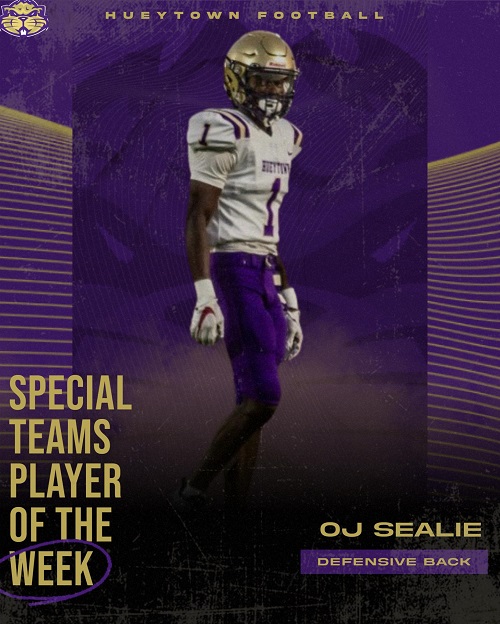 Week #2 - Special Teams Player of the Week