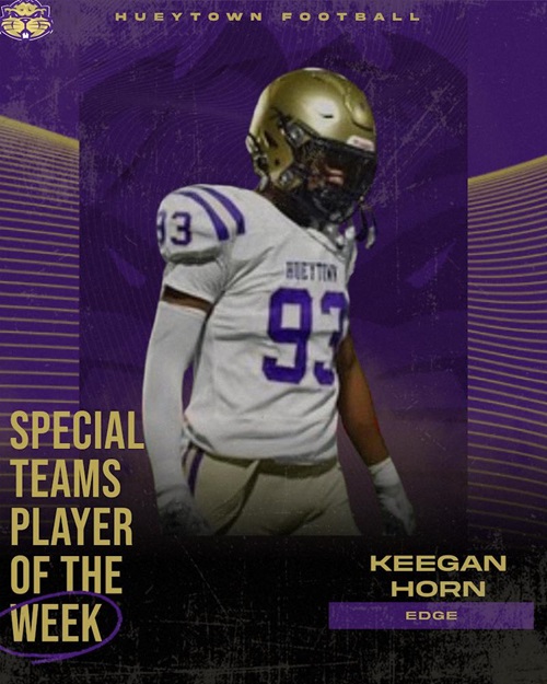 Week #5 - Special Teams Player of the Week