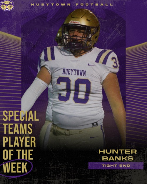 Week #6 - Special Teams Player of the Week